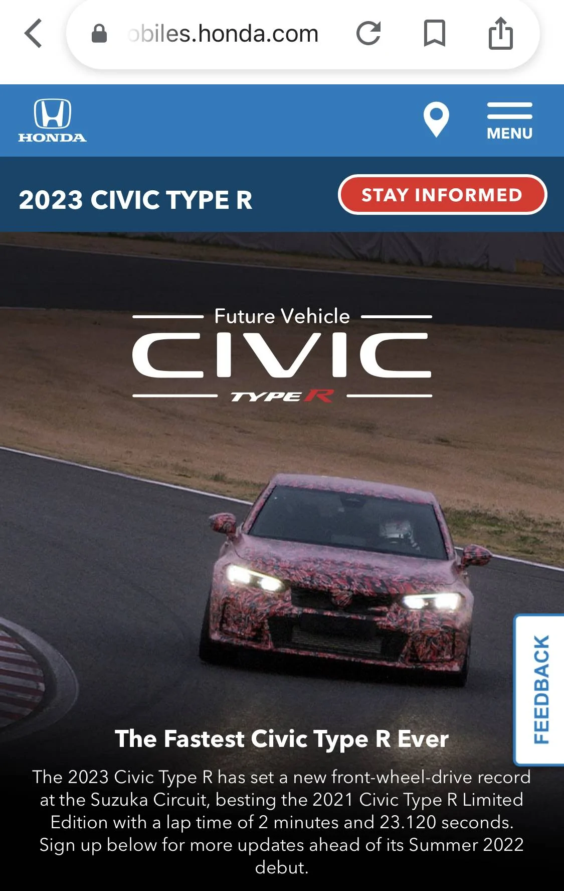 11th Gen Honda Civic Type R Release Date 5A0B6067-E508-48B3-8486-CA344E46F566