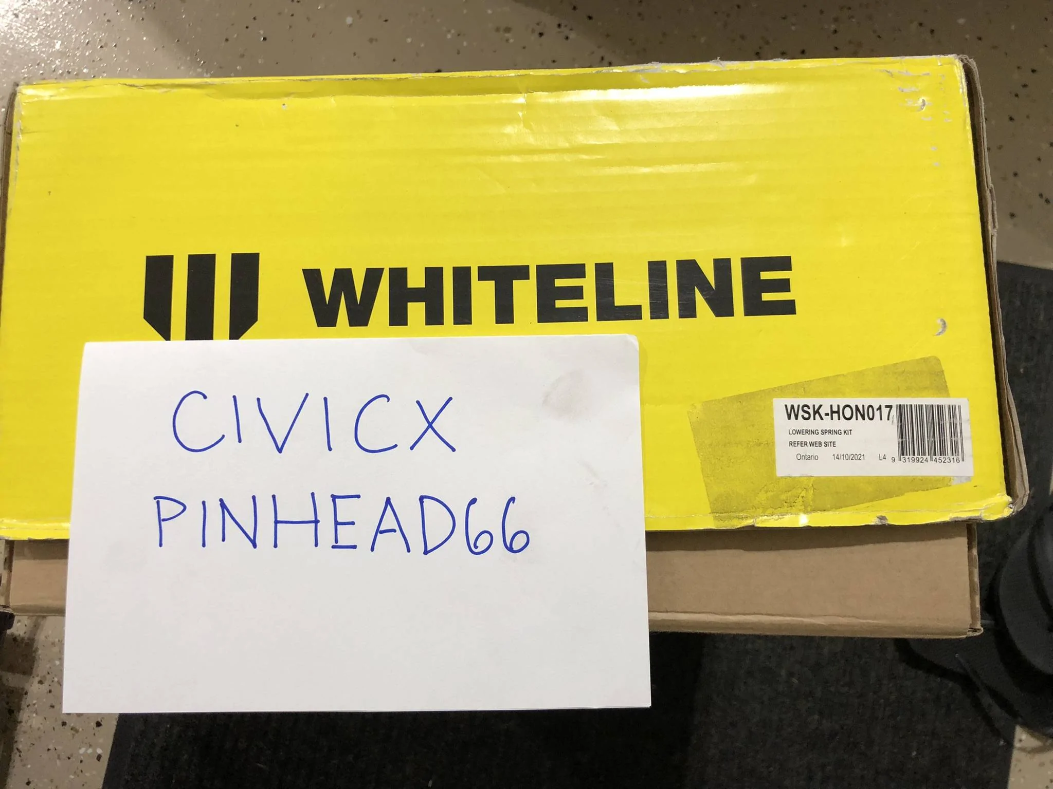 11th Gen Honda Civic FS: Whiteline Lowering Springs (WSK-HON017) 63E9141A-3A60-437B-8631-DAE79FC3AF69