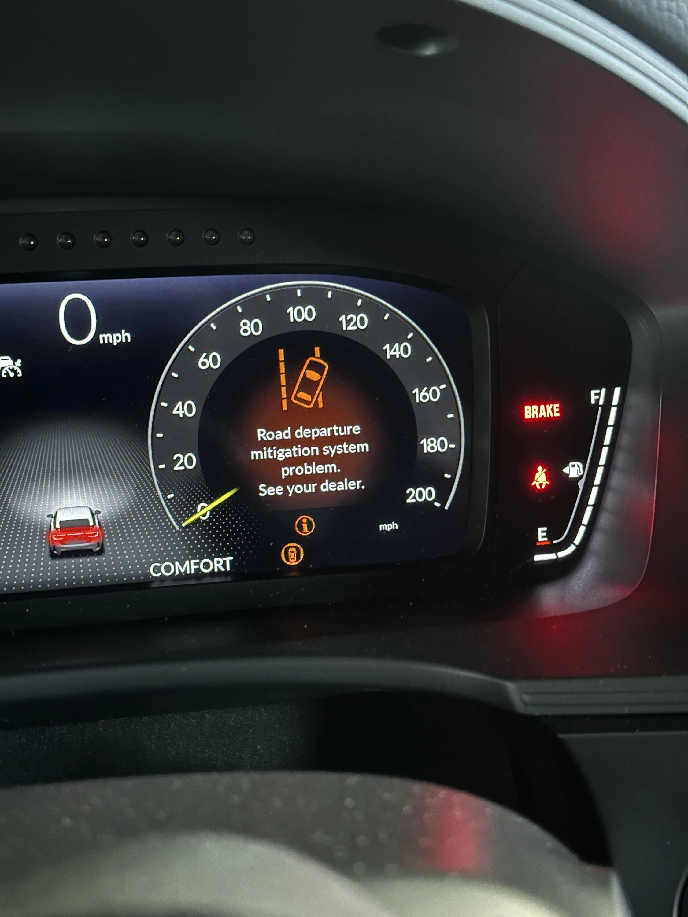 11th Gen Honda Civic Road departure and collision braking mitigation problems 67839E7F-F727-416D-92D2-272CBC68678B