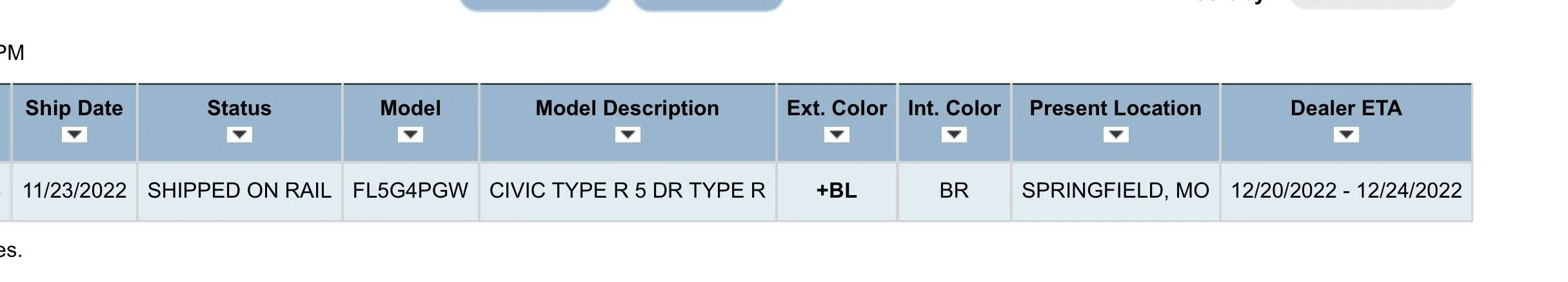 11th Gen Honda Civic East Coast FL5 Delivery Estimates/Confirmations 6813FDFD-9E61-44ED-BBA8-E7A3649C7713