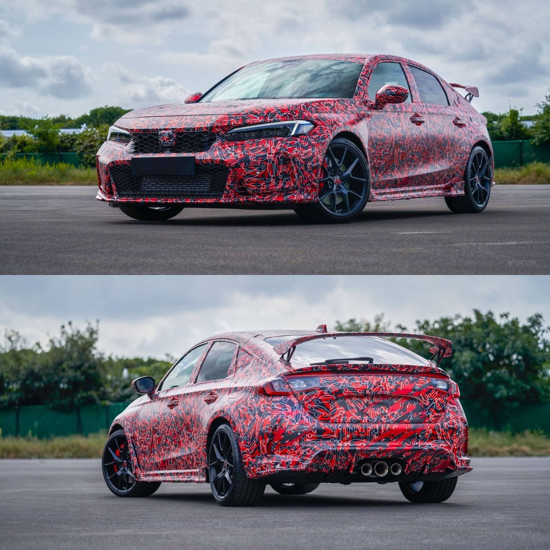 11th Gen Honda Civic 2023 Civic Type R Rendering based on Honda Teaser Images 6EAFBADB-C3B0-46C7-9323-F69DBEFB9B82-1