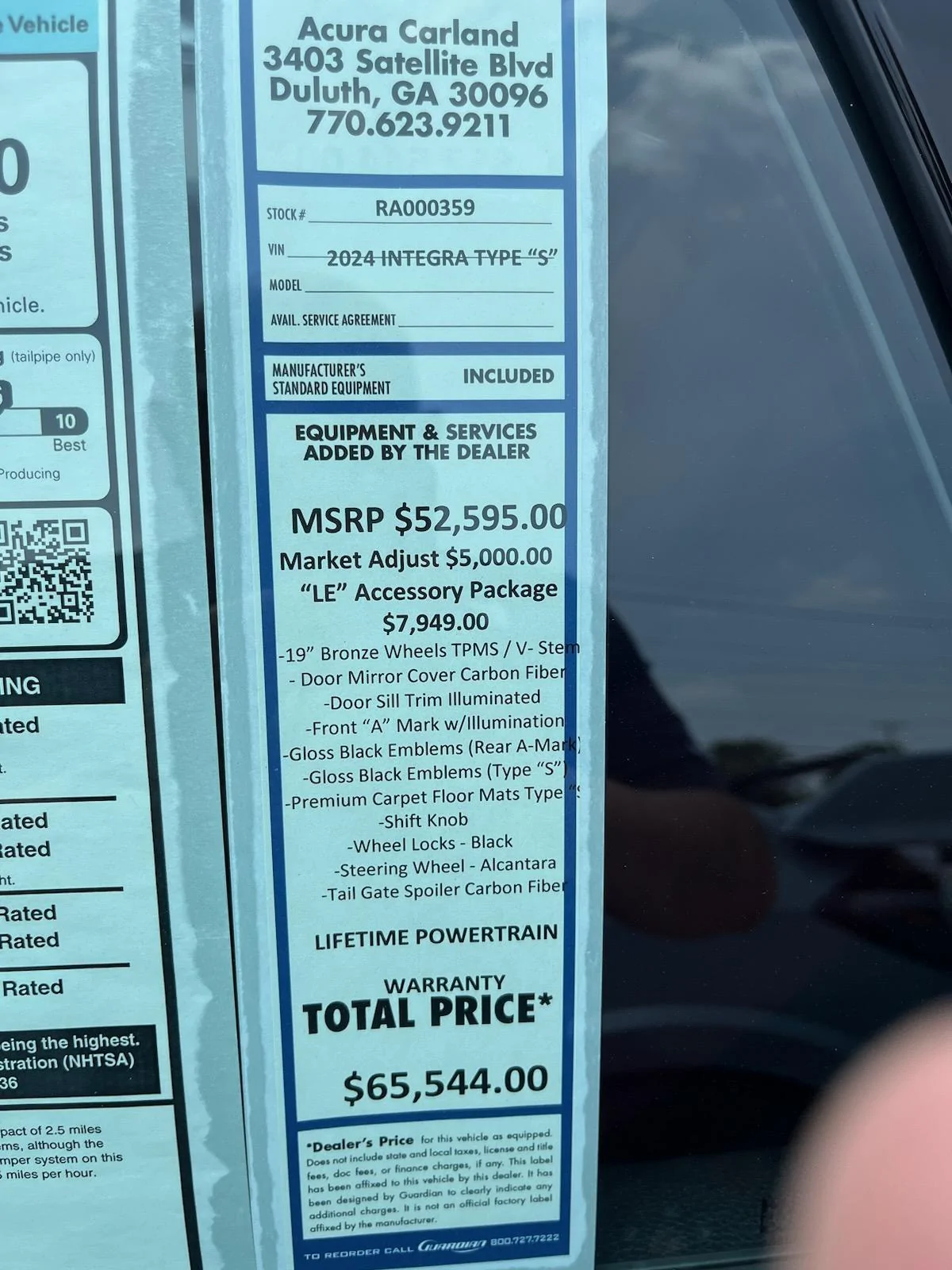 11th Gen Honda Civic 2024 Acura Integra Type S Observations 7082138520552368994