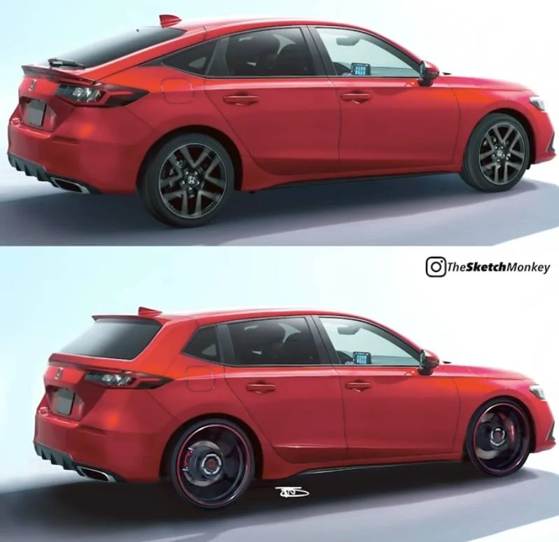 11th Gen Honda Civic @thesketchmonkey Fixed the 2022 Civic Hatchback 72ADE29C-CC68-4EC0-918C-B8DA53A741D1