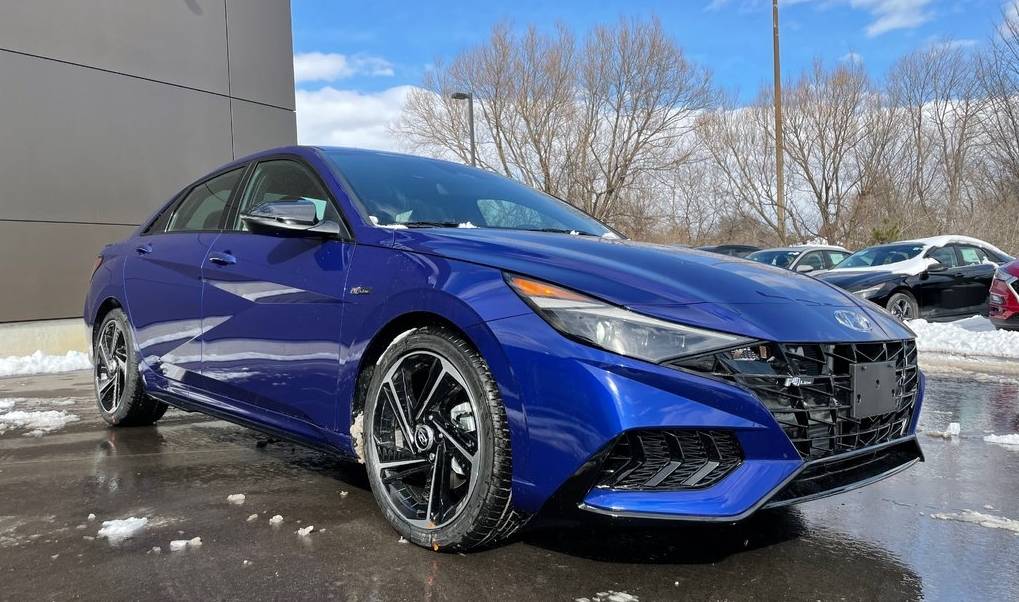 11th Gen Honda Civic 2022 Civic sedan spotted outside production plant 7742960_03274_2021-hyundai-elantra-n-line--fwd-dual-clutch_007