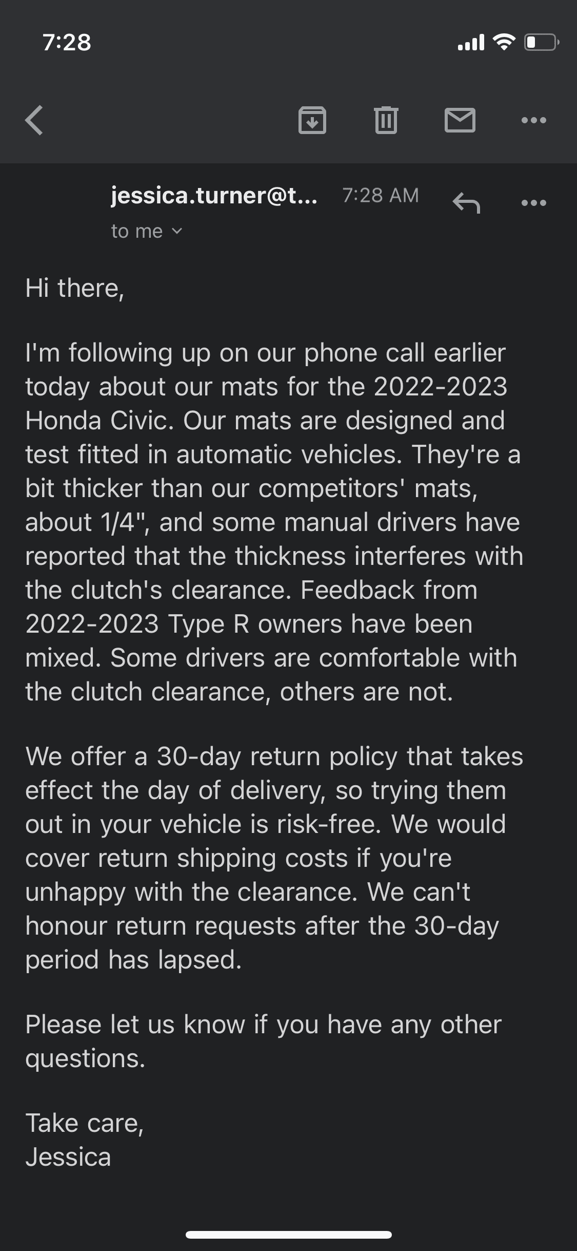 11th Gen Honda Civic CTR Initial Mods 7D785E93-B00B-486D-8EA6-2A7CEACC4EFF