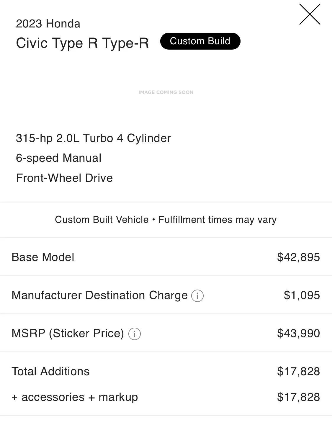 11th Gen Honda Civic 2023 Civic Type R Waitlist / Deposit / Reservations List - Check in here! 7DDC1D25-047C-4D01-B1E5-D2D731C8292B