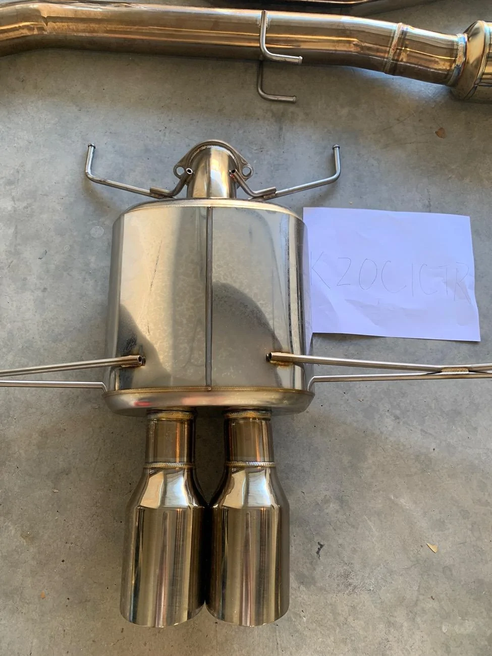 11th Gen Honda Civic (SOLD) Remark Stainless Steel Exhaust Dual Tips 86557720-D447-4F58-8BAA-E647B1CB1781