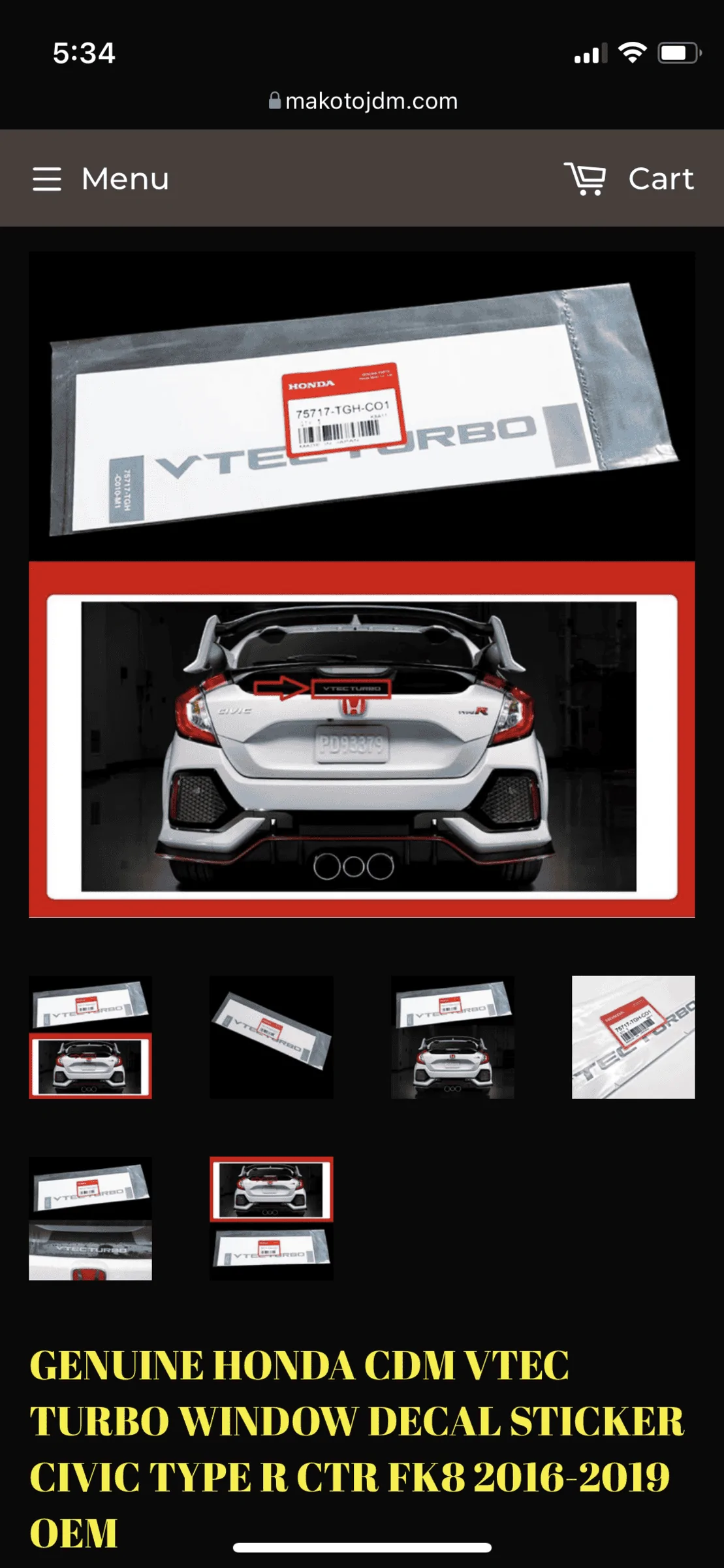 11th Gen Honda Civic VTEC Turbo Decal? 8C64B8DD-EBA3-4828-B263-E202EA4D8DE8