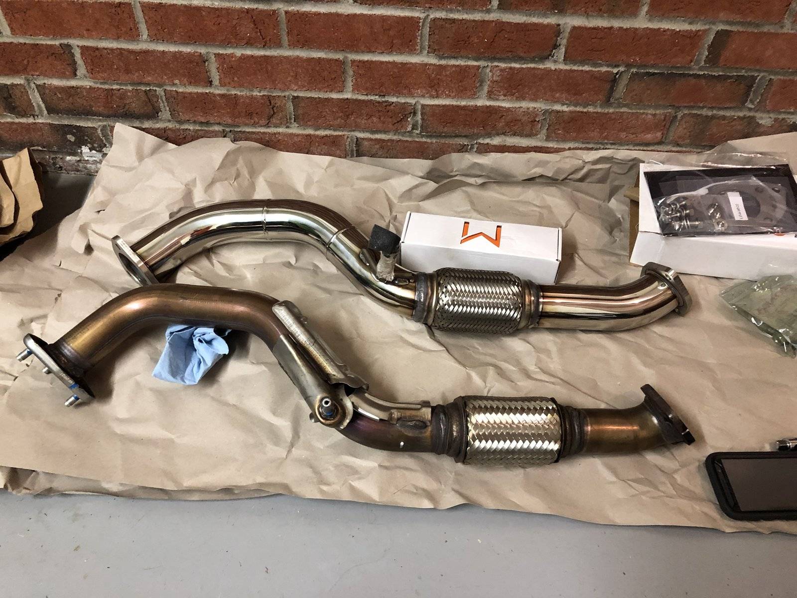 11th Gen Honda Civic 27WON 80mm down-pipe now available 8FE640A9-69B0-4090-8290-C6EE19DE91DA