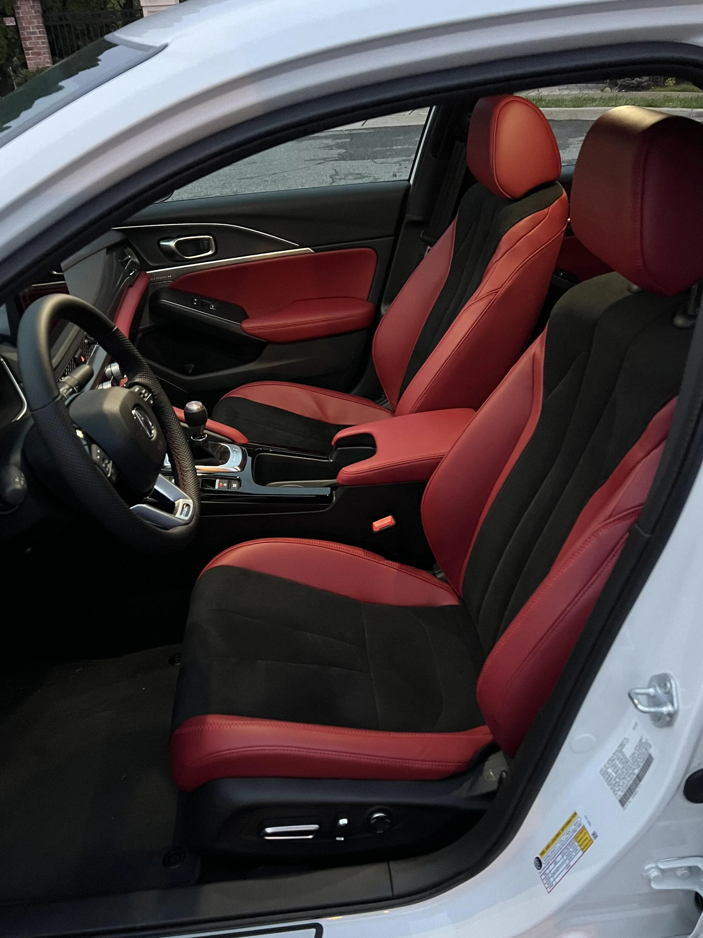 11th Gen Honda Civic 2024 Acura DE5 Integra Type-S — 800 Miles — White on Red — $57.5K — NJ 9