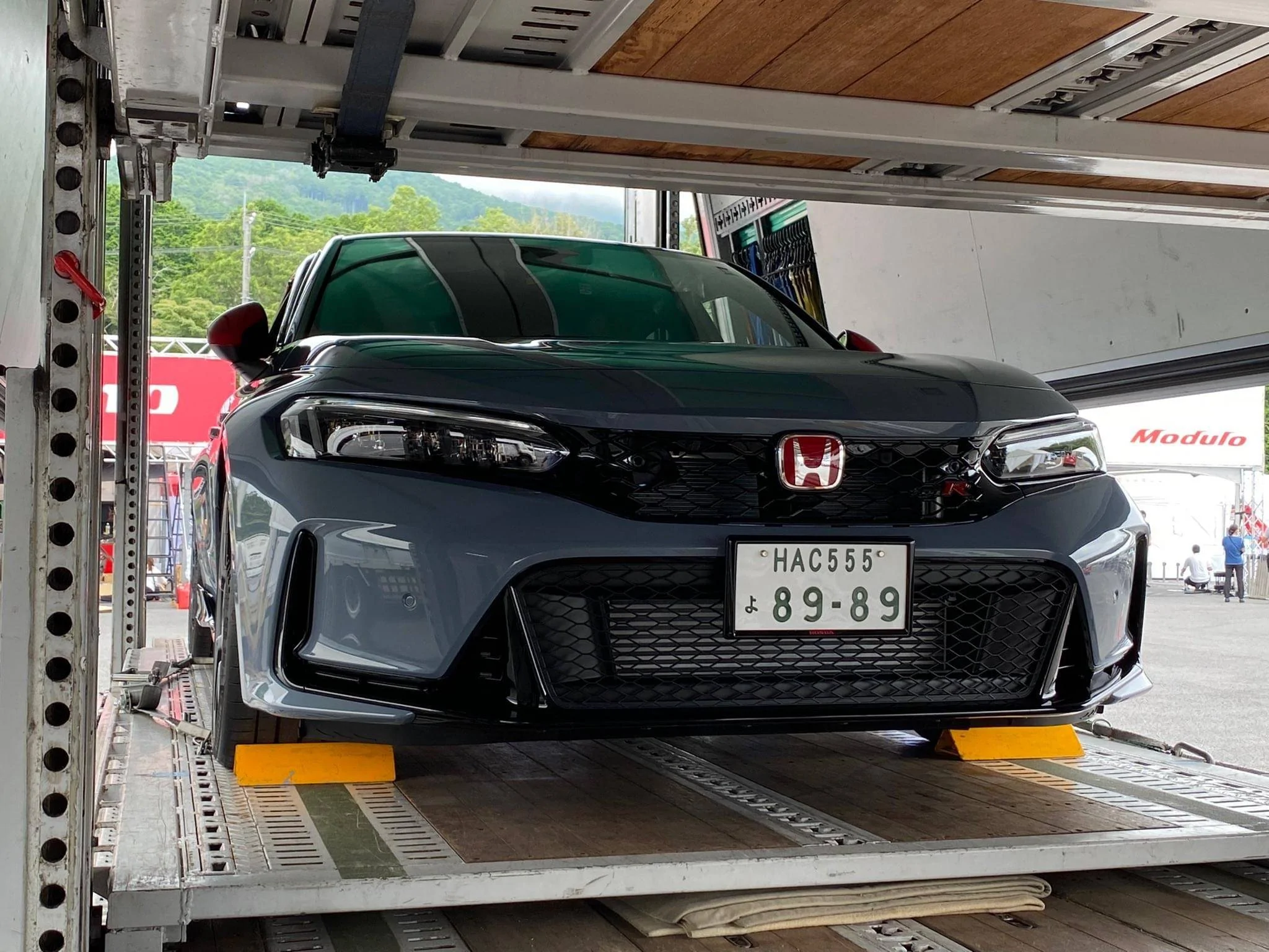 11th Gen Honda Civic RHD FL5 Civic Type R (Sonic Grey) spotted w/ full Modulo parts & OEM Honda Accessories! 92141BF6-50BE-4633-95C5-C71149B0F729