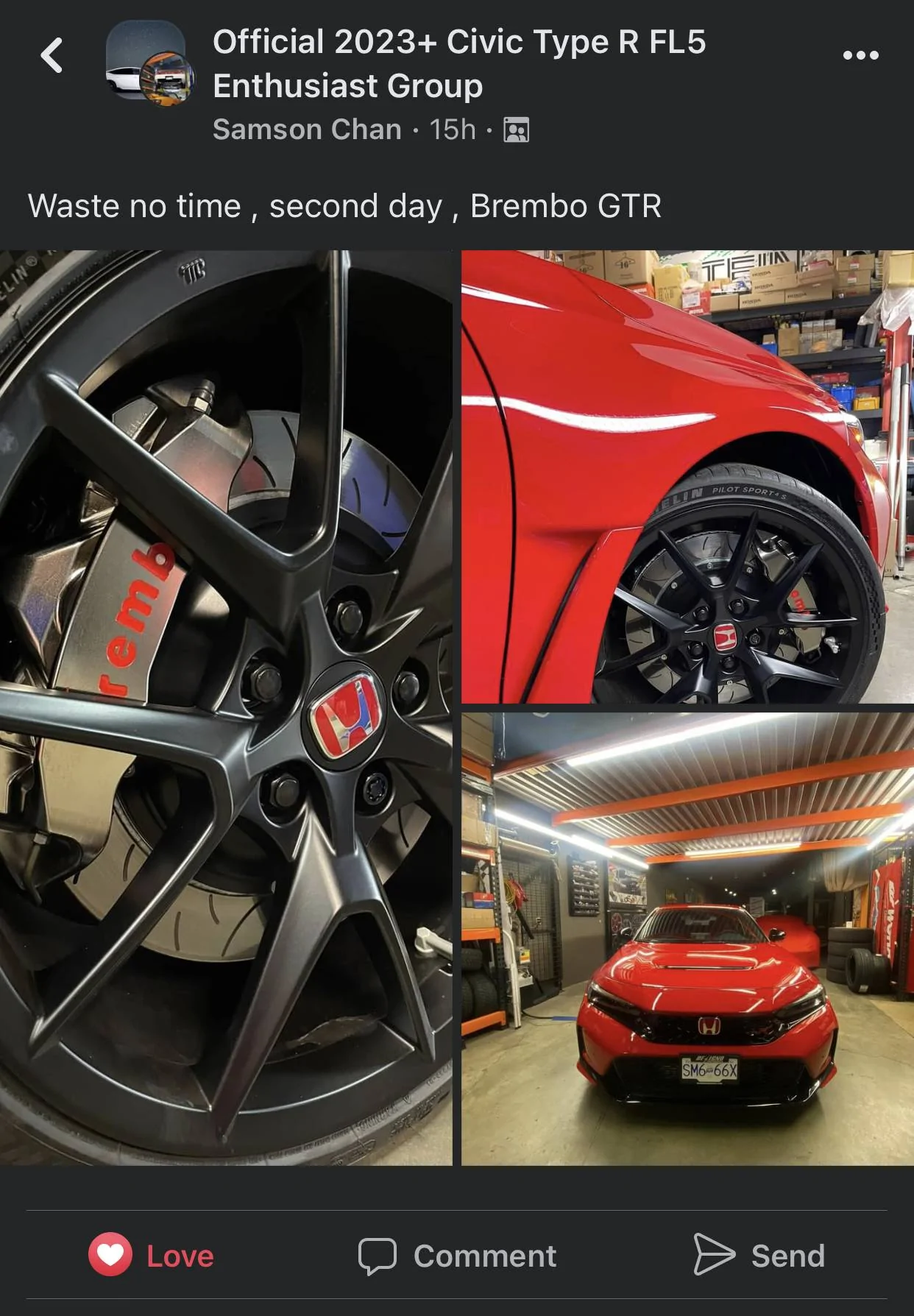 11th Gen Honda Civic Canadian dealer asked what colour Type R I want 98B1F564-7A20-404A-BD5E-73EAB51CD62B