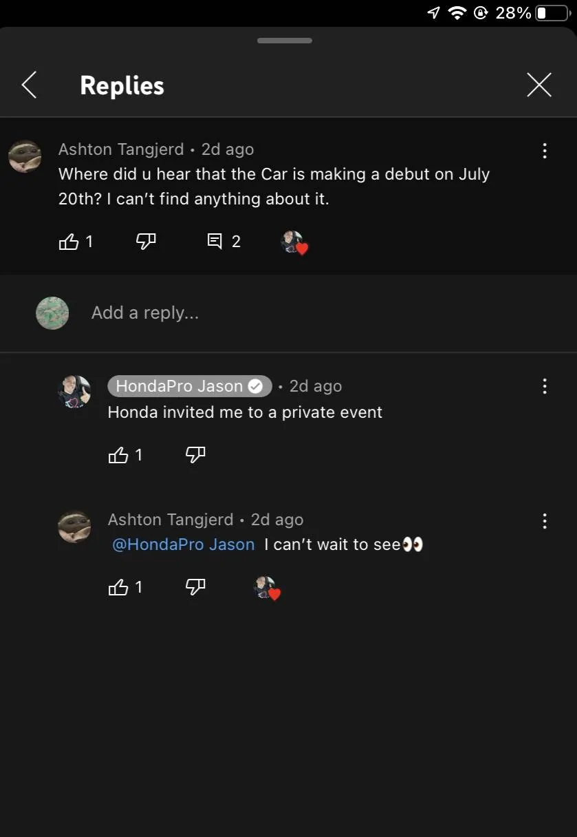 11th Gen Honda Civic Full Uncovering Event on July 20th in LA? 🚗 98B2A8E8-1EEA-4455-8BCA-512C8B115E19