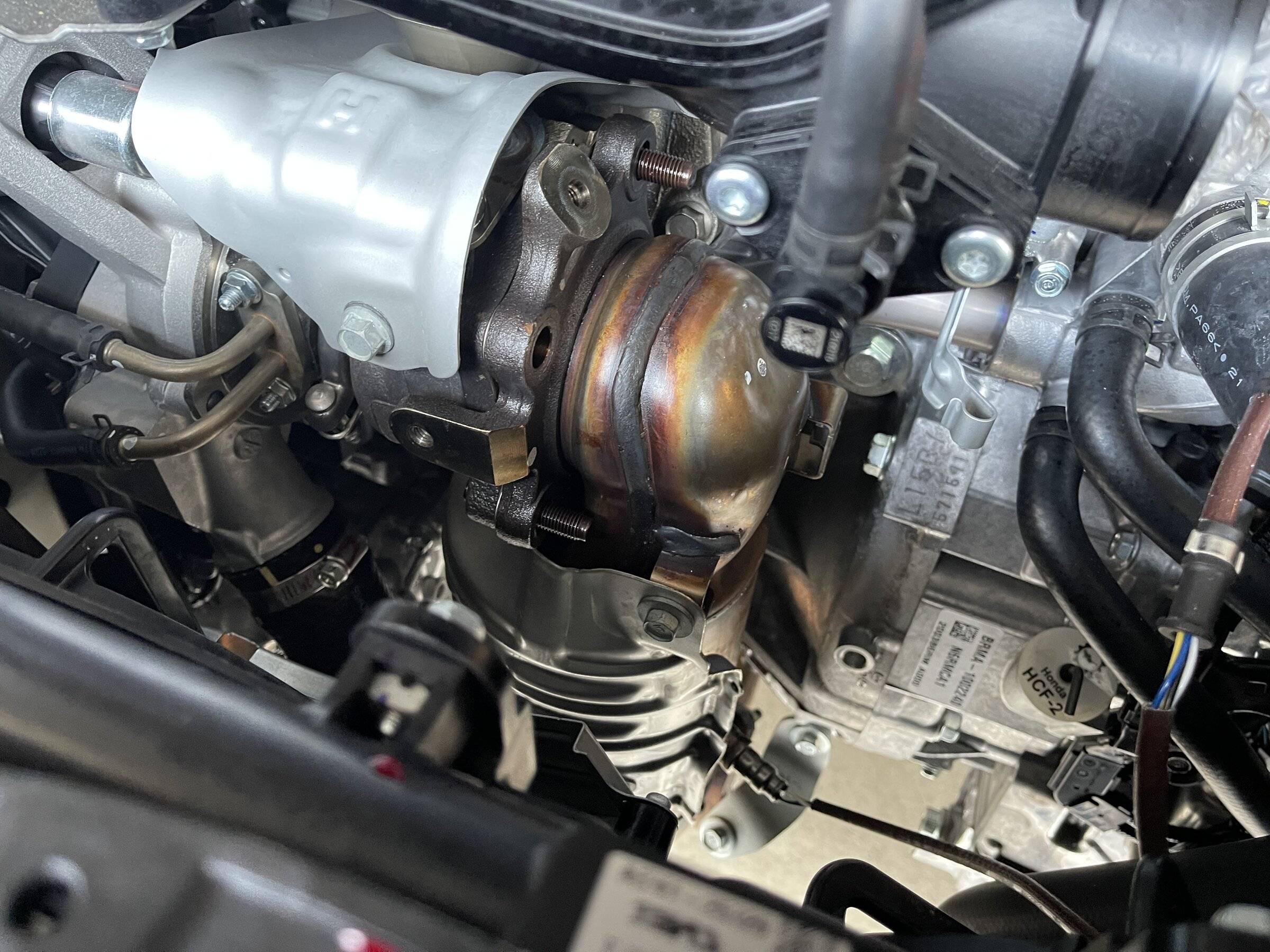 11th Gen Honda Civic PRL HV Downpipe and Front Pipe install in 2022 Civic Sport Touring 9B0BC573-304A-4CC9-8EDF-E08EC6D0F514