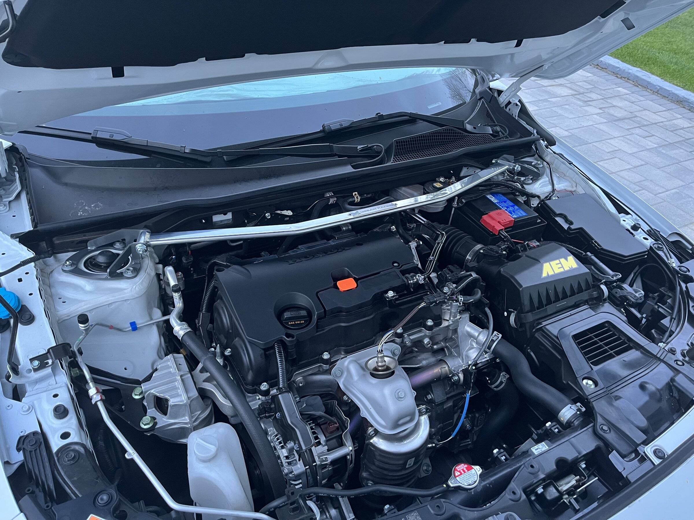 11th Gen Honda Civic Megan Strut Bar installed A28A1EA8-88BE-4423-AD69-6EF407D40D64