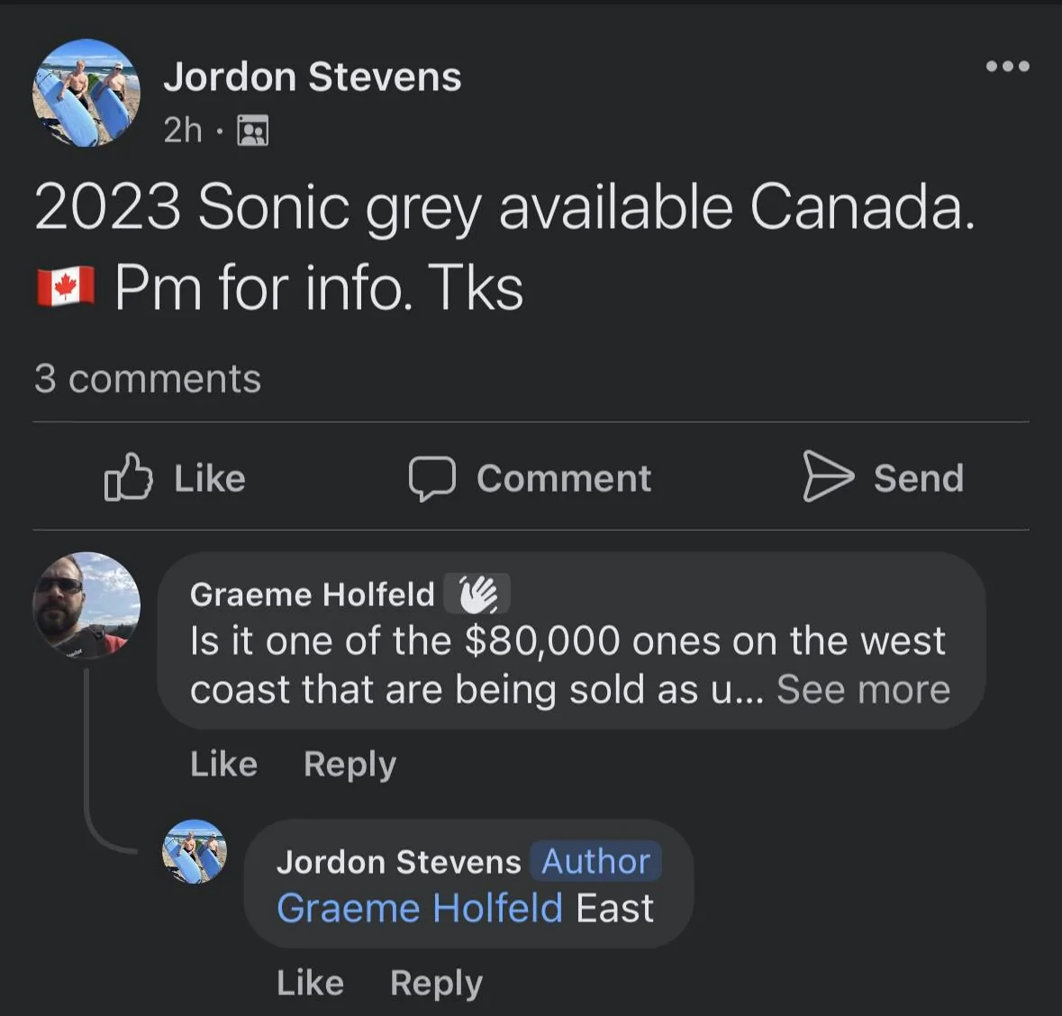 11th Gen Honda Civic Canadian dealer asked what colour Type R I want A6BDAE80-E3BF-4F46-B1B6-DFCC3D6AAE17