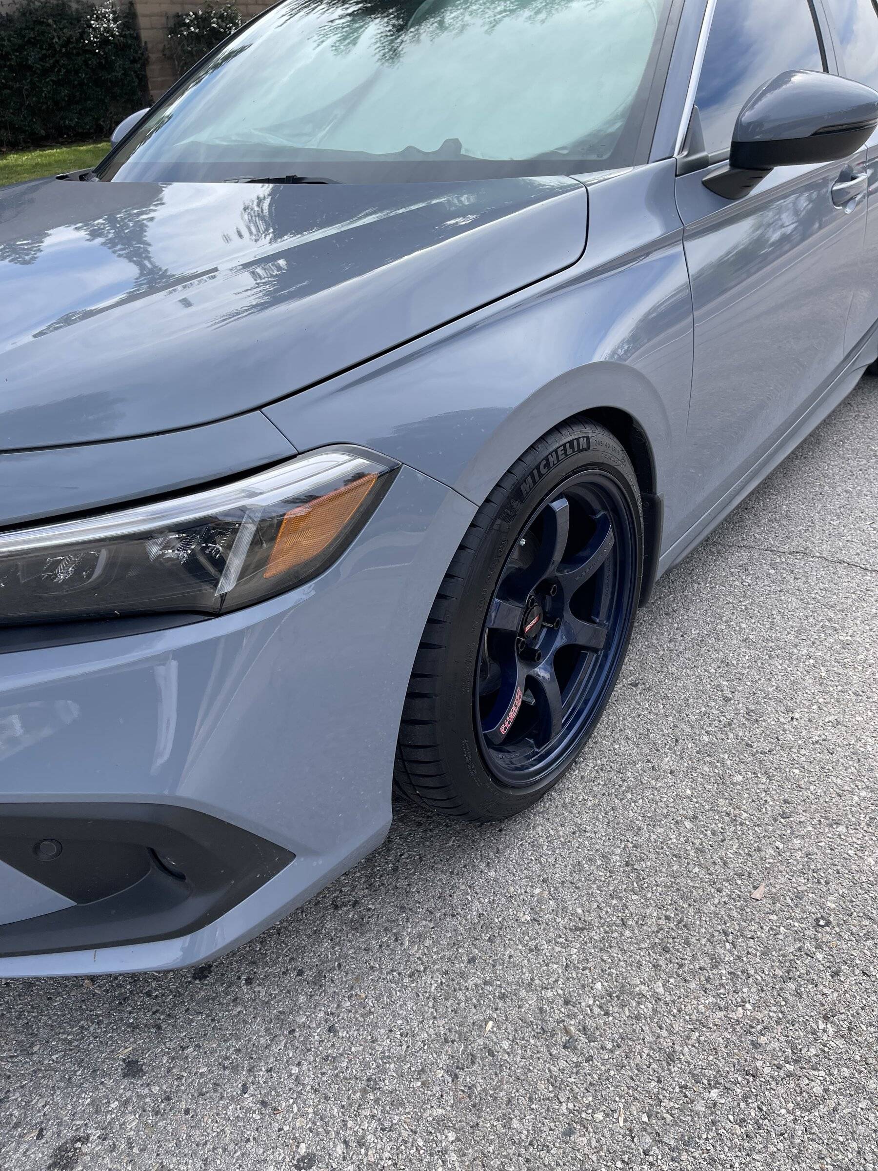 11th Gen Honda Civic My Sonic Gray Pearl 2022 Civic hatch build - lowered on H&R sports, Gram Lights 57dr, Ktuner + PRL Stage 1 A8B8AB09-A89C-4B39-818D-03F521521451