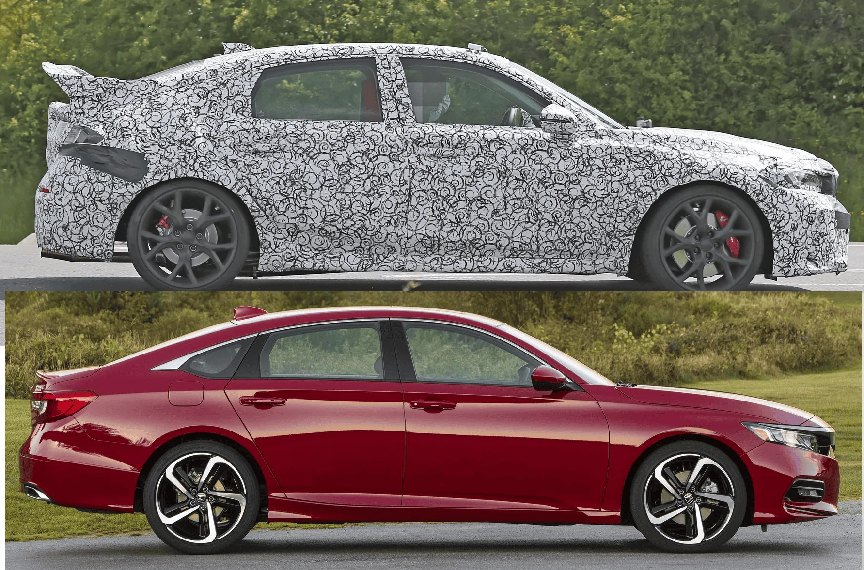 11th Gen Honda Civic 11th GEN CIVIC TYPE R SPIED!! accord