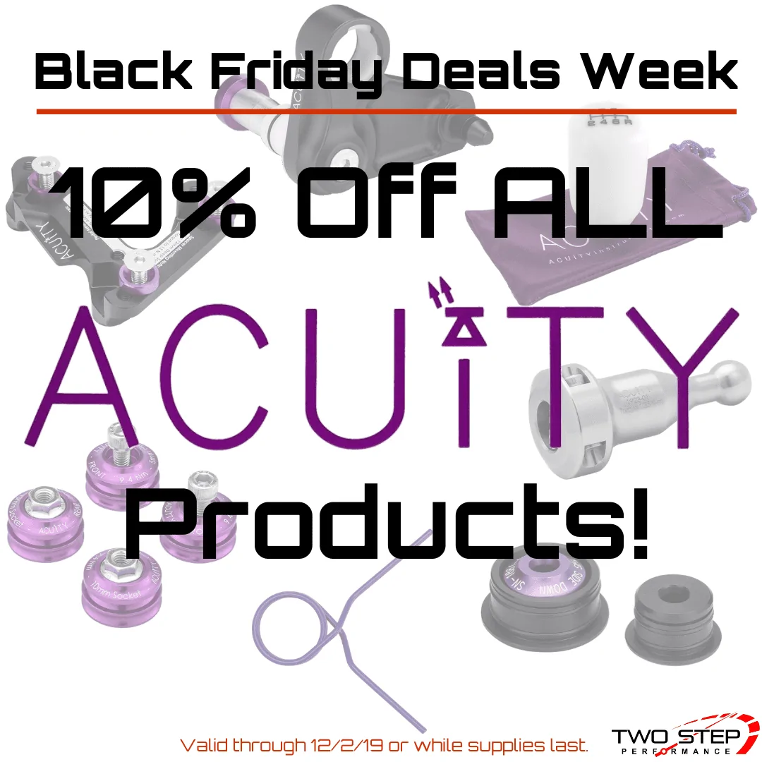 11th Gen Honda Civic TSP Black Friday Continues - 10% off ACUITY! ACUITY BFDW Ad