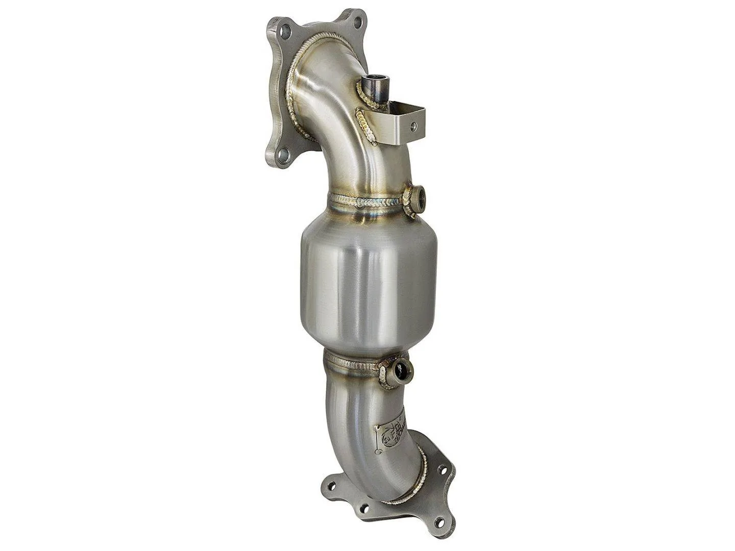 11th Gen Honda Civic aFe Power 17-18 Civic Type R Street Series Twisted Steel Down-Pipe AFE-48-36606-HC_1440x1080