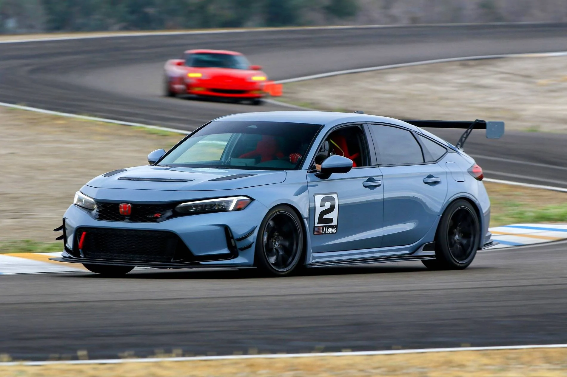 11th Gen Honda Civic FL5 Overheated on Track Apr-27-2025-Speed Ventures (Sun)-Red Group-Session 1 (Turn 3)-CPRP4150_Apr2725_705AM_CaliPhot
