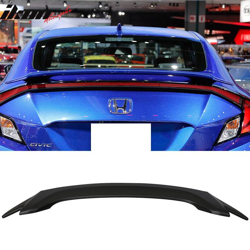 11th Gen Honda Civic 16-17 Civic 10th Gen Coupe - OE Style Trunk Spoiler (ABS) - AST-HC162OE-A AST-HC162OE-A-1
