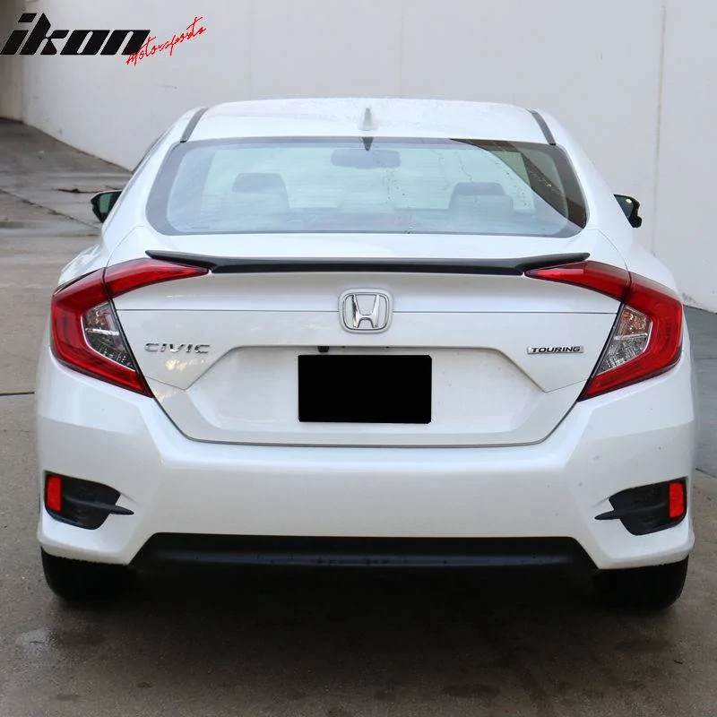 11th Gen Honda Civic 16-17 Civic 10th Gen Sedan - OE Style Trunk Spoiler (ABS) - AST-HC164OEFM-A AST-HC164OEFM-A-2