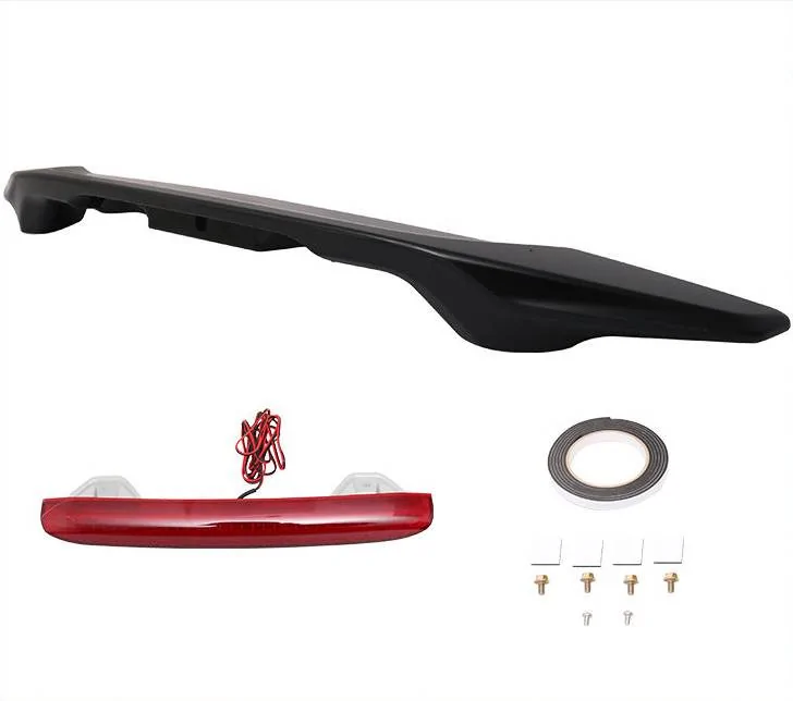 11th Gen Honda Civic 16-17 Civic 10th Gen Sedan - OE Style Trunk Spoiler w/LED Brake Light (ABS) - AST-HC164OELE-A AST-HC164OELE-A-3