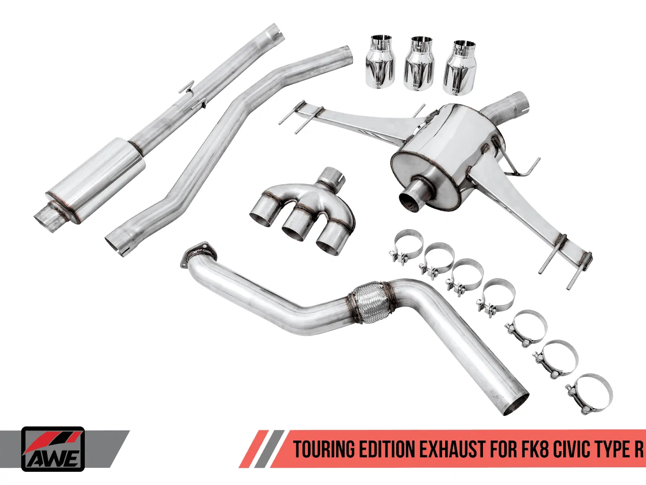 11th Gen Honda Civic Presenting the AWE Exhaust Suite for the FK8 Civic Type R. Available now! awe_ctr_touring_5