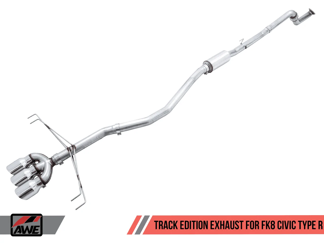 11th Gen Honda Civic Presenting the AWE Exhaust Suite for the FK8 Civic Type R. Available now! awe_ctr_track_1