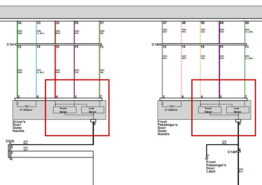 11th Gen Honda Civic Smart Entry Door Handles in Rear! B Testing - Wiring Diagram