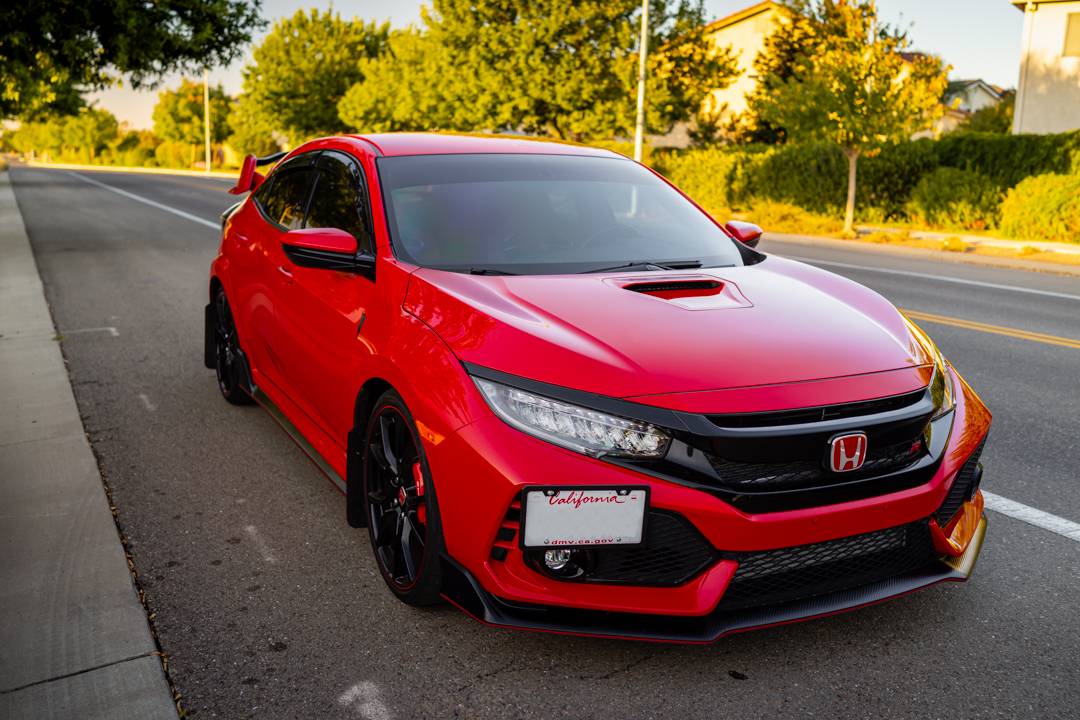 11th Gen Honda Civic PERRIN License Plate Relocate Kit B1928255-01D7-4D02-991F-F43503B8266E