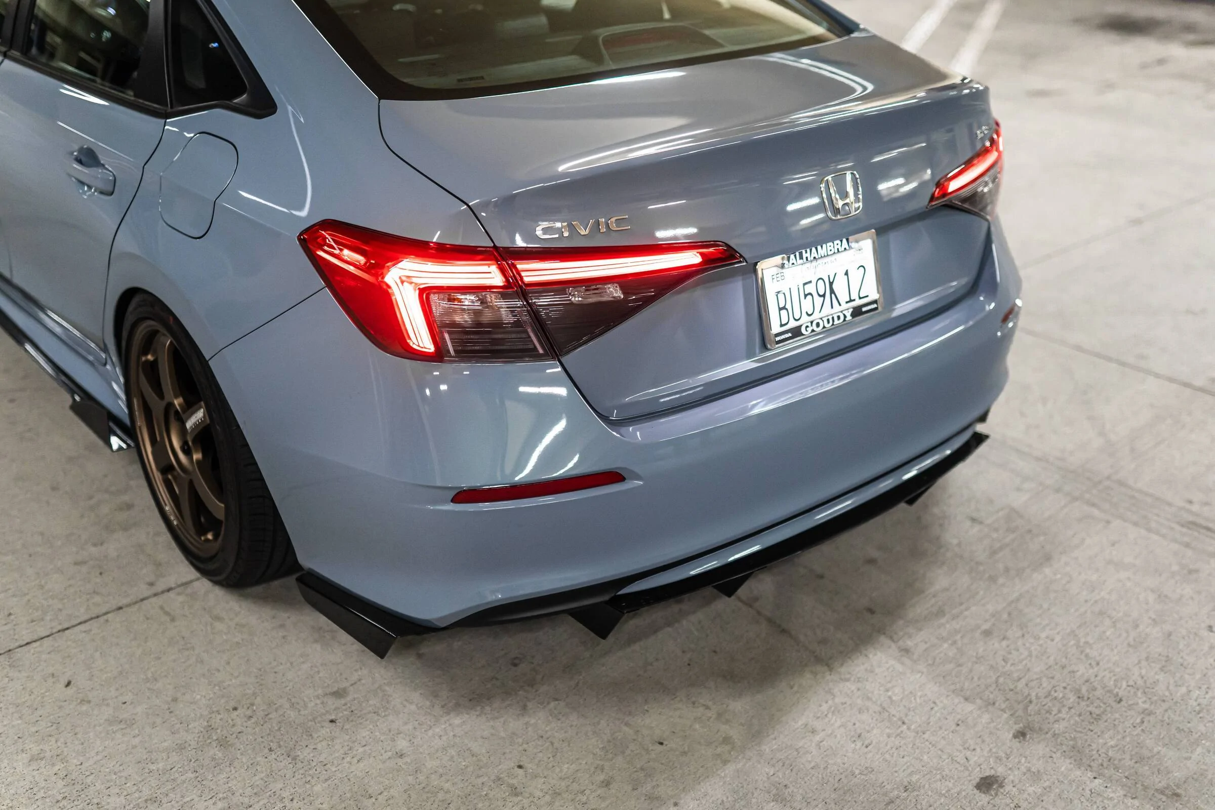 11th Gen Honda Civic Sonic Gray 11th Gen Civic Photoshoot with aftermarket goodies! B99EByv