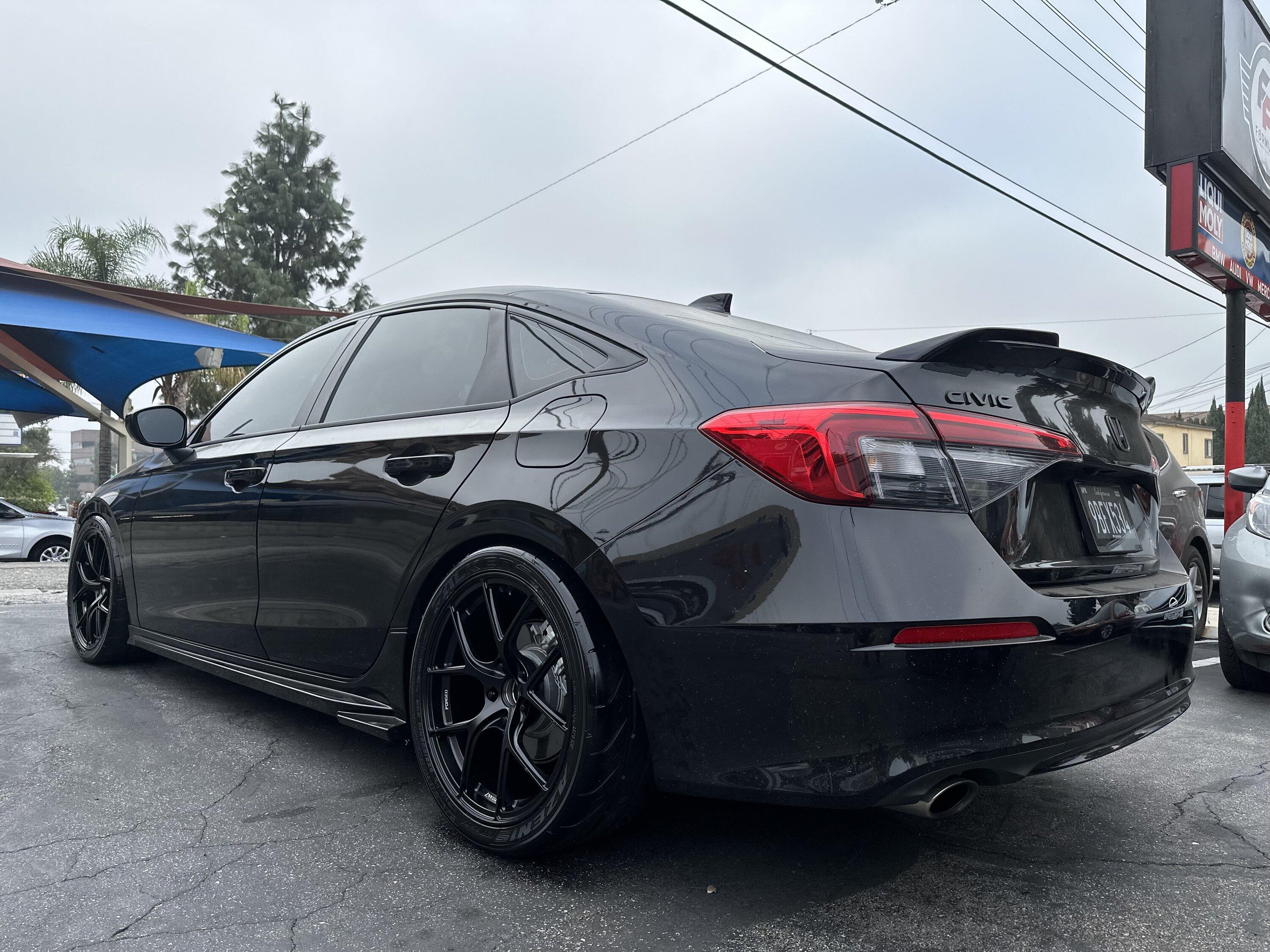 11th Gen Honda Civic 2022 Honda Civic Si back car