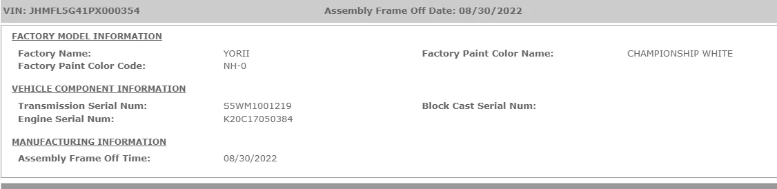 11th Gen Honda Civic 2023 Civic Type R Waitlist / Deposit / Reservations List - Check in here! bad