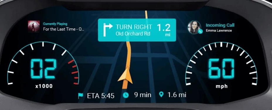 11th Gen Honda Civic Maps on full digital cluster? bcc