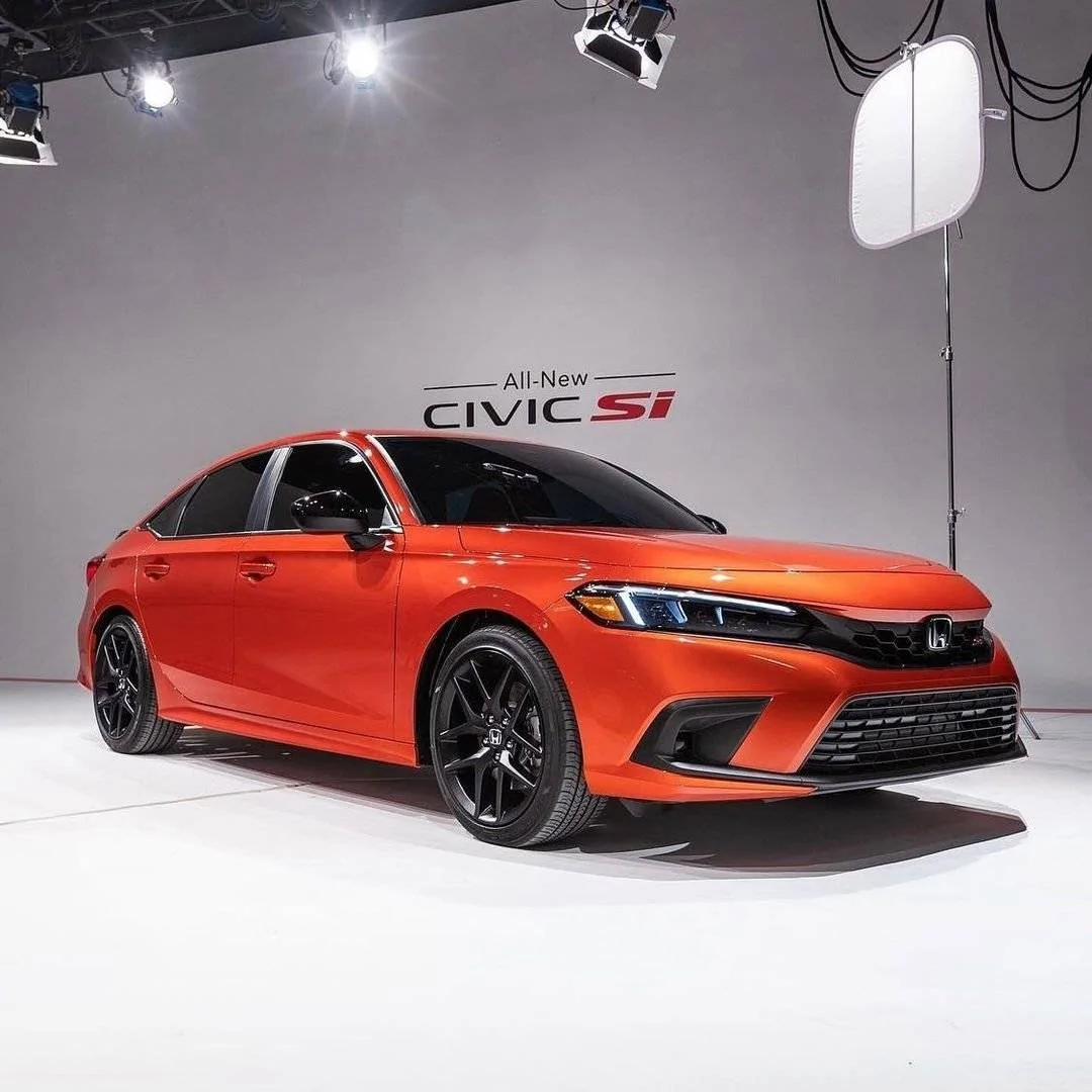 11th Gen Honda Civic Official BLAZING ORANGE PEARL 2022+ 11th Gen Civic Si Thread blazing-orange-2022-civic-si-1