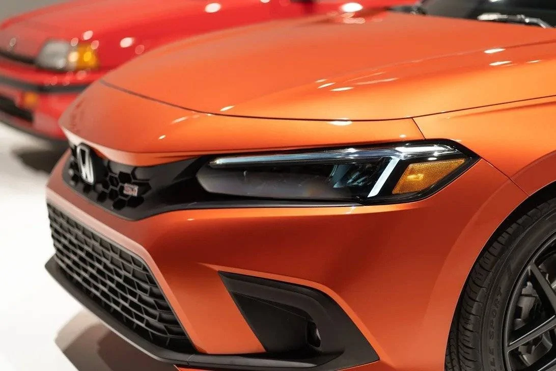 11th Gen Honda Civic Official BLAZING ORANGE PEARL 2022+ 11th Gen Civic Si Thread blazing-orange-2022-civic-si-14