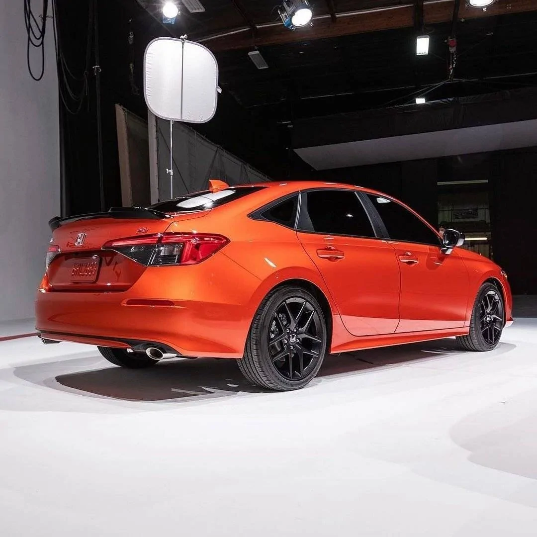 11th Gen Honda Civic Official BLAZING ORANGE PEARL 2022+ 11th Gen Civic Si Thread blazing-orange-2022-civic-si-2