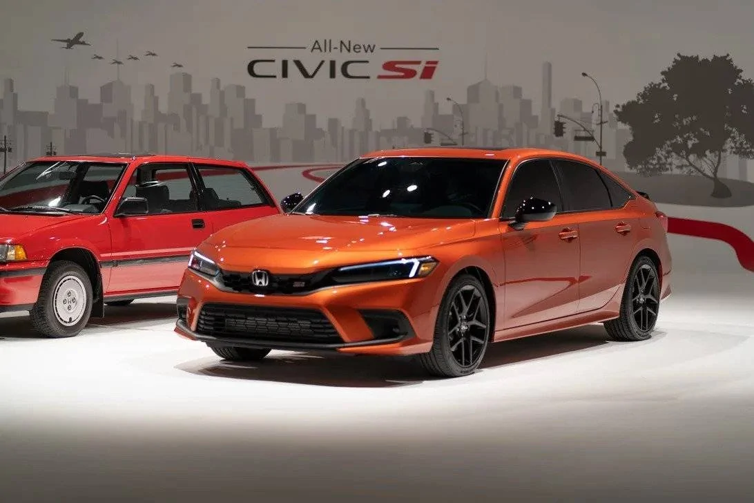 11th Gen Honda Civic Official BLAZING ORANGE PEARL 2022+ 11th Gen Civic Si Thread blazing-orange-2022-civic-si-21