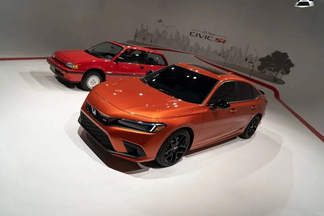 11th Gen Honda Civic Official BLAZING ORANGE PEARL 2022+ 11th Gen Civic Si Thread blazing-orange-2022-civic-si-22