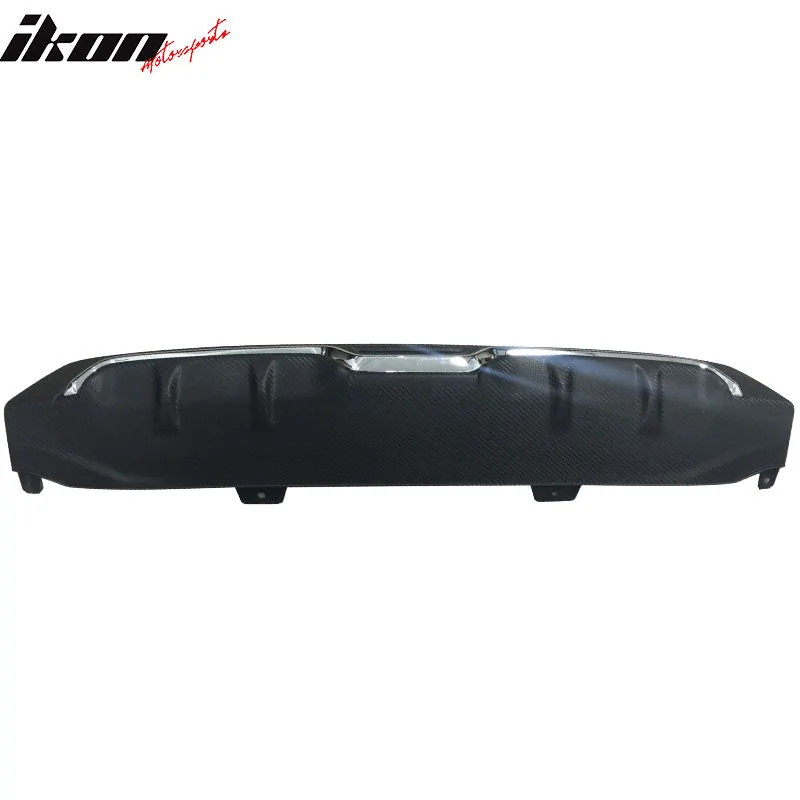 11th Gen Honda Civic 16-17 Civic 10th Gen Sedan - Carbon Fiber Rear Diffuser (PP) - BLD-HC164H-PPCFCM BLD-HC164H-PPCFCM-3