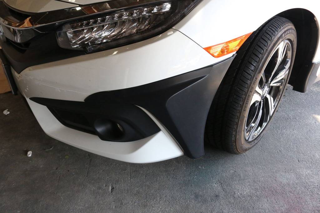 11th Gen Honda Civic 16-17 Civic 10th Gen Sedan - Front, Rear Lip, and side skirts. BODYKIT BLF-HC164H2P-PP-p1