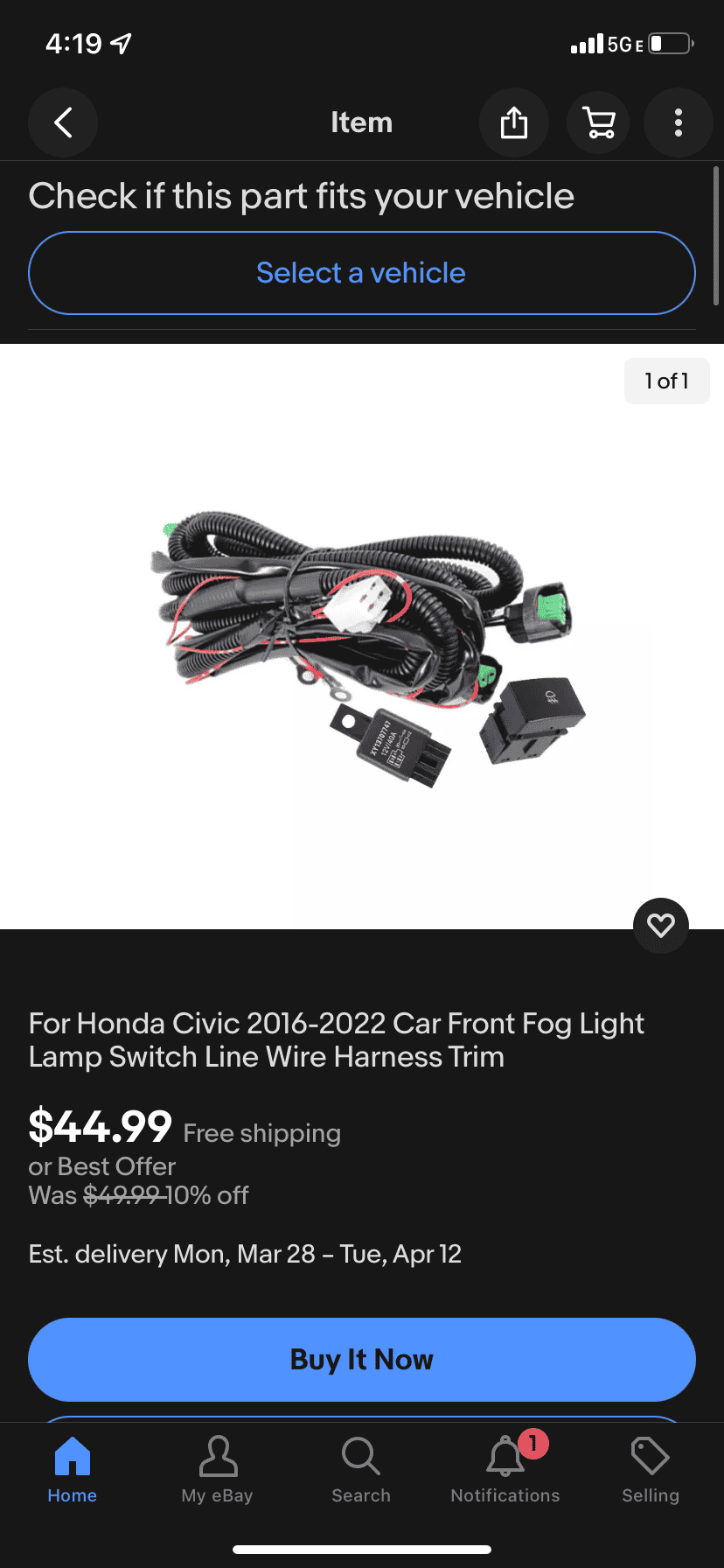 11th Gen Honda Civic Looking for 2022+ Civic Si OEM Fog Light Installation Help C17223CB-2185-4D99-913A-4FD2BFD0D8C9