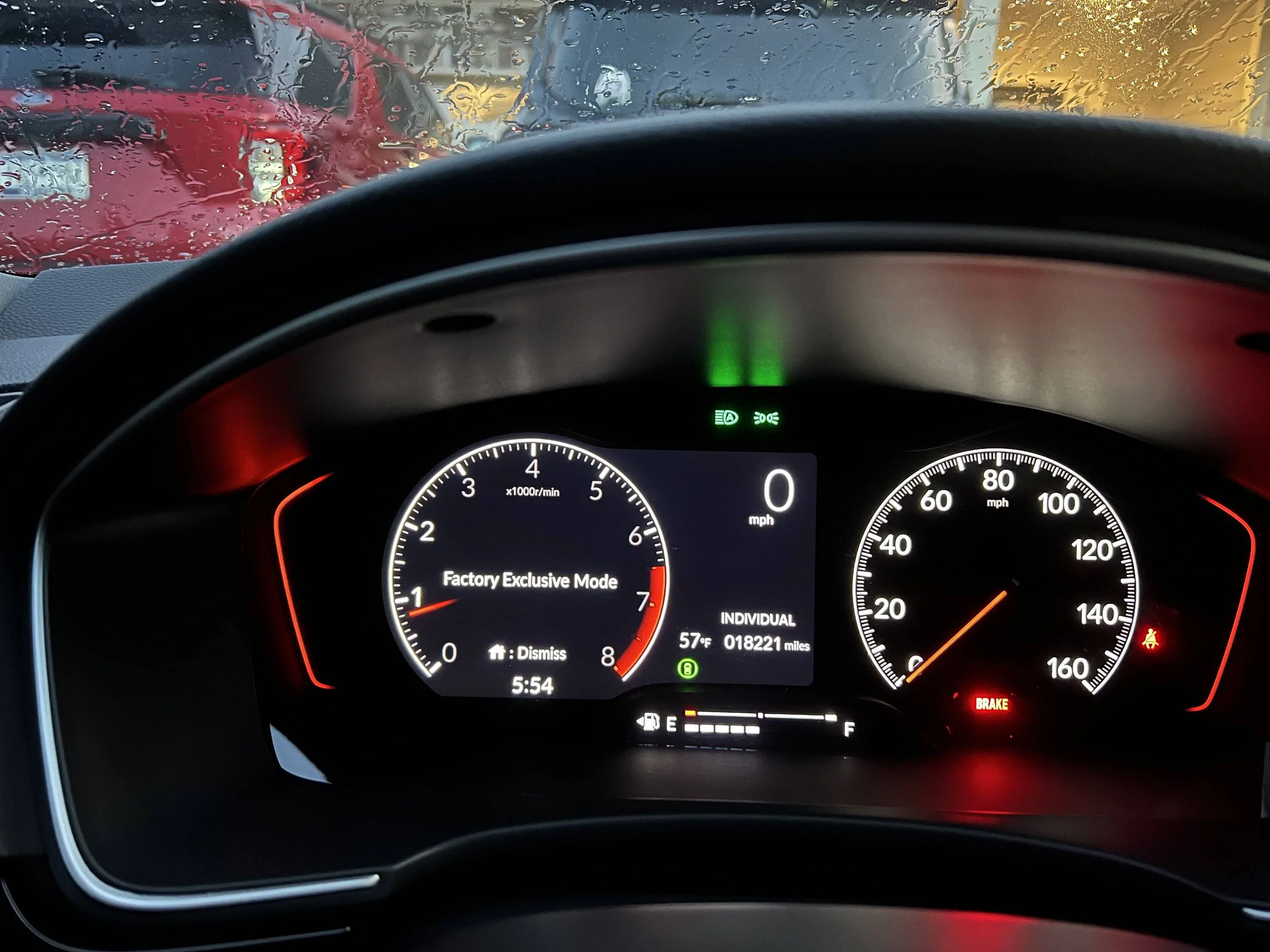 11th Gen Honda Civic Factory Exclusive Mode Displayed on Dash C2D9BC94-8212-4956-A039-EA6A9F1E91DF