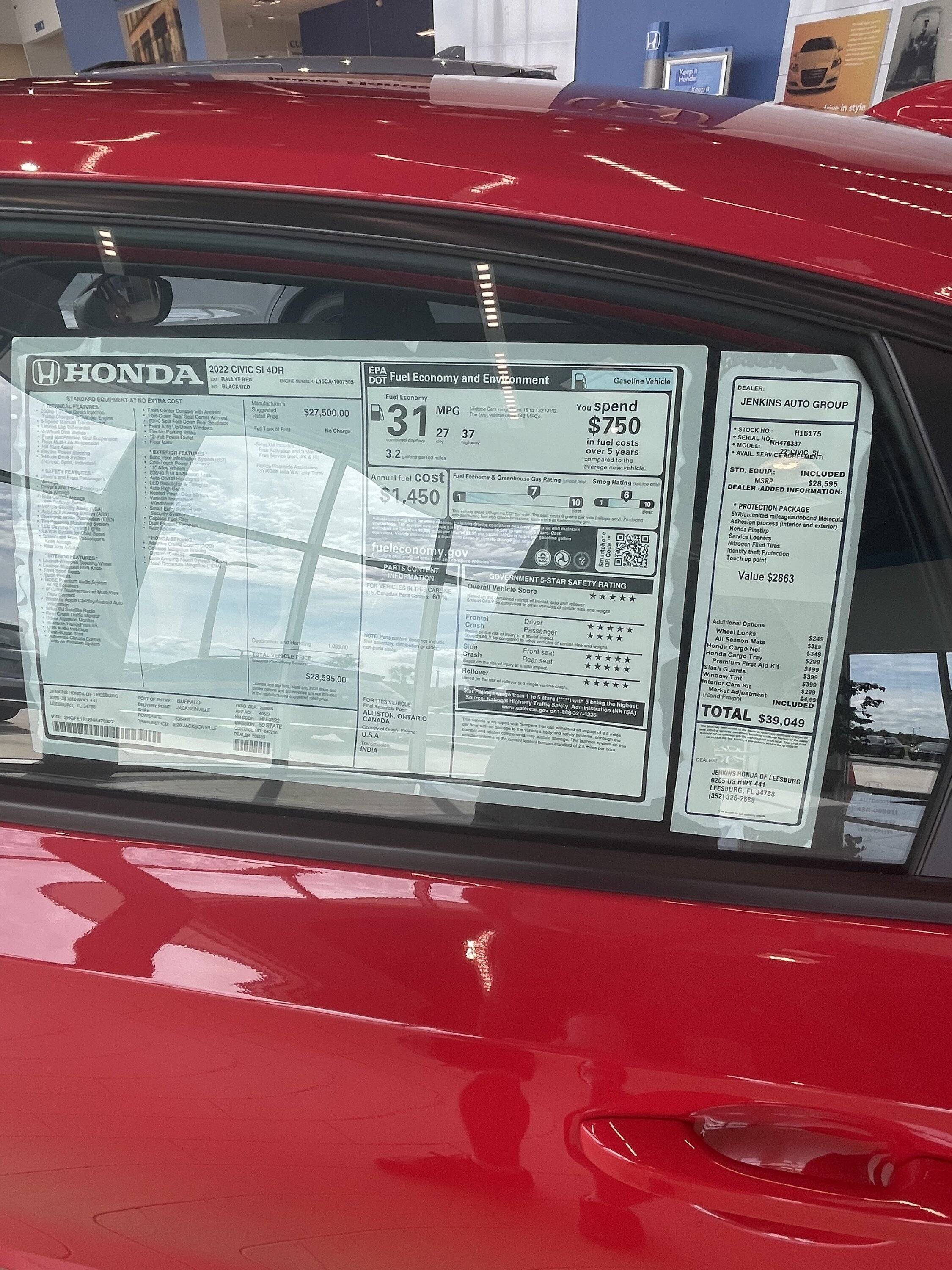 11th Gen Honda Civic Getting a Civic Si(Southeast) C6F75866-038C-4AAA-B207-A2BA4100C0C1