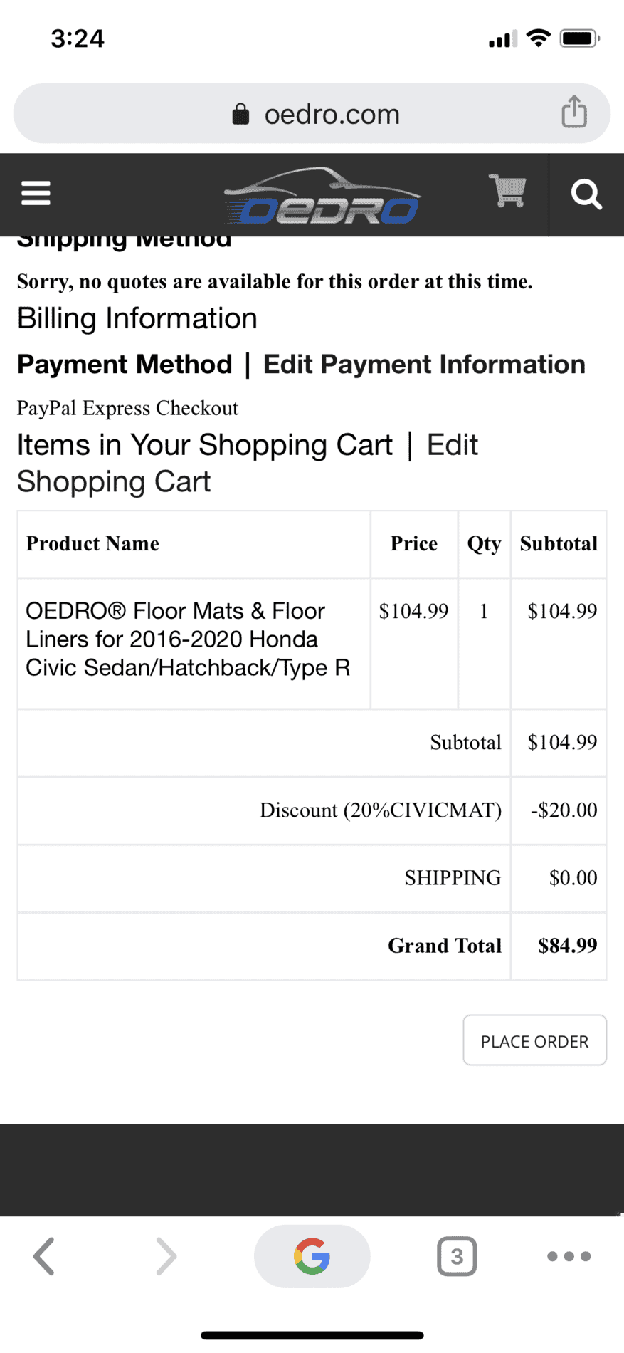 11th Gen Honda Civic OEDRO All Weather Floor Mats Reviews C9134688-C815-458B-B0B8-EE0530C60A71