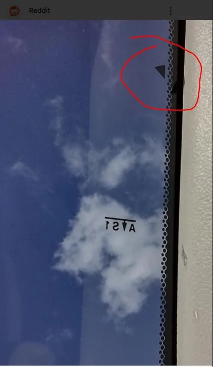 11th Gen Honda Civic Arrow/triangle above AS1 line? Captur