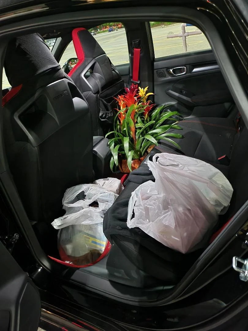 11th Gen Honda Civic 2023 Civic Type R Waitlist / Deposit / Reservations List - Check in here! cargo - back seat