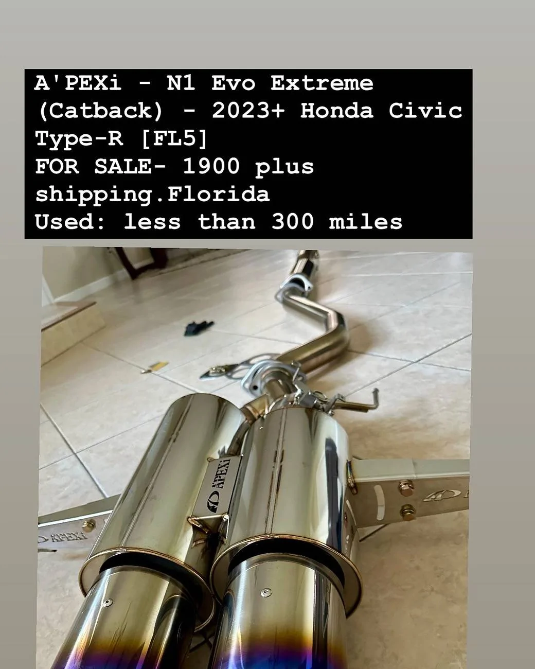 11th Gen Honda Civic HKS v KAKIMOTO exhaust CCDBE3A9-1410-4B58-B6F9-3184C8CF7976